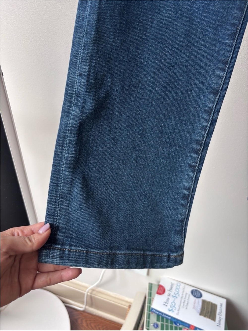 DL1961 Dark Blue Straight-Leg Jeans ✨used once - Picture 6 of 9